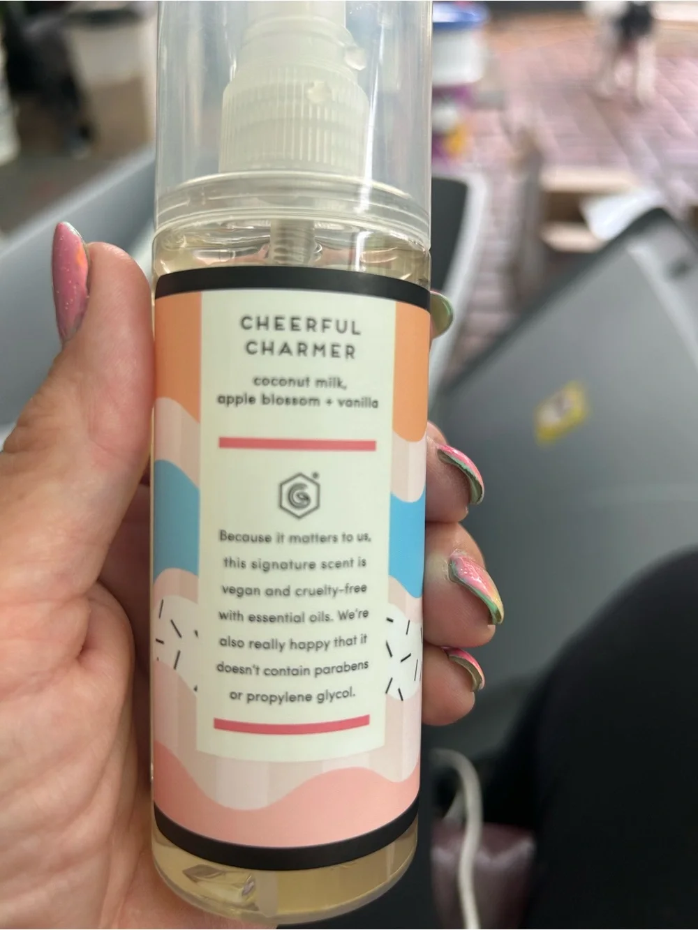 Good Chemistry Cheerful Charmer Body Spray - Pink